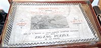 Lot 306 - A small travel case and contents to include...