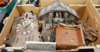 Lot 557 - Two boxes to include five various continental...