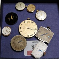 Lot 485 - A Rolex watch dial, having engine turned...