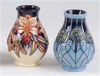 Lot 26 - A Moorcroft pottery squat vase in the Peruvian...