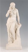 Lot 1091 - A late Victorian Copeland Parian figure of...