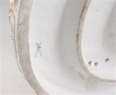 Lot 1055 - A late 19th century continental porcelain...