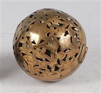 Lot 1264 - An early 19th century pierced and engraved...
