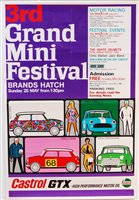 Lot 204 - A 1960s lithographic colour motor-racing...
