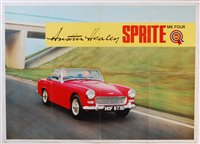 Lot 71 - A 1960s colour lithographic advertising poster...