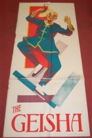 Lot 209 - A large early 20th century colour lithographic...