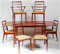 Lot 438 - A 1960s McIntosh Dunvegan dining suite,...