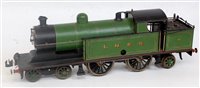 Lot 510 - Bing Gauge I LNER green 4-4-2 c/w Precursor...
