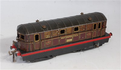 Lot 335 - Hornby 1931-3 No. 1E blue lamp standard (G)
