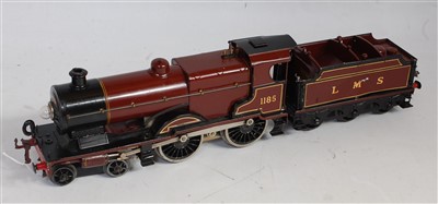 Lot 337 - Hornby 1933-8 No. 1E light blue lamp standard...