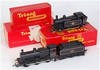 Lot 792 - Triang R52 BR lined black Jinty 0-6-0 tank...