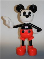 Lot 22 - A large painted wooden model of Disney's...