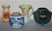 Lot 47 - An Arthur Woods Royal Bradwell lustre vase...