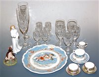 Lot 233 - A Doulton figure Many Happy Returns; a small...