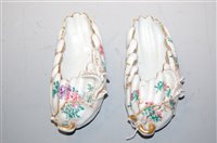 Lot 244 - A pair of Chinese glazed stoneware wall...
