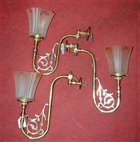 Lot 153 - A set of three early 20th century lacquered...