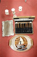 Lot 385 - A box of miscellaneous items, to include...