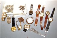 Lot 505 - An early 20th century gold plated cased open...