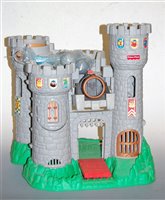 Lot 533 - A Fisher Price model of a fort; together with...