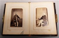 Lot 538 - A Victorian leather bound and brass mounted...