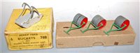 Lot 544 - Two incomplete Dinky Toys trade boxes,...