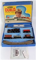 Lot 840 - A Hornby Dublo EDG 17 tank goods train set...