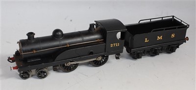 Lot 344 - Hornby 1933-6 black SR no. 1 clockwork tank...