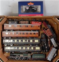Lot 837 - Mixed Hornby & Bachmann items BR black M7 tank...
