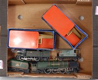 Lot 872 - Tray containing post war Hornby Dublo GWR tank...