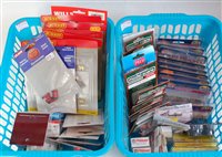 Lot 875 - 2 small plastic trays containing quantity of...