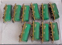 Lot 915 - 10 Bachmann green TTA tank wagons for Aviation...