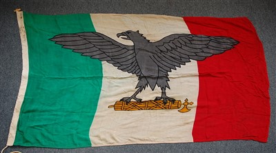Lot 237 - An Italian Fascist RSI flag