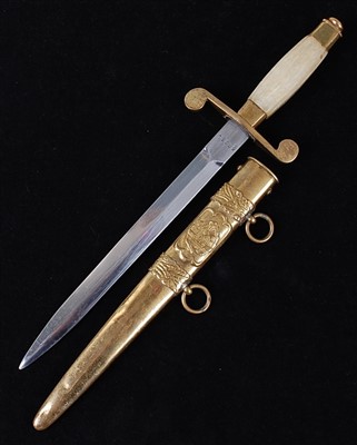 Lot 83 - A Socialist Romanian Army dress dagger