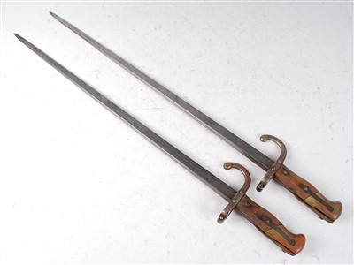 Lot 84 - A French model 1874 Gras bayonet