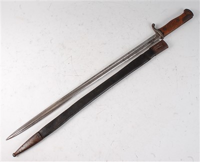 Lot 87 - A German 1898 pattern Mauser bayonet