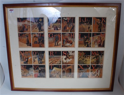 Lot 24 - 'Bury St Edmunds signal box' signed by Stephen...