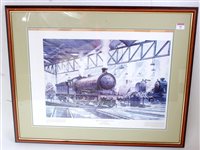 Lot 41 - Framed and glazed print 'The Spirit of the...