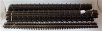 Lot 289 - Various 3' lengths 2-rail track, Peco...