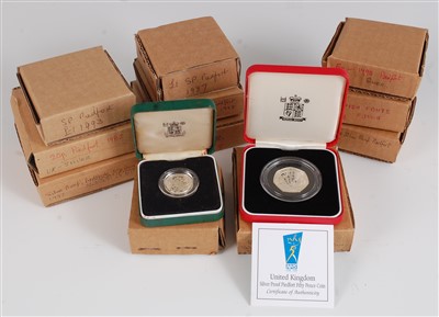 Lot 2110 - Great Britain, a collection of eleven cased...