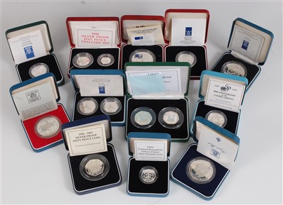 Lot 2112 - Great Britain, a collection of twelve cased...