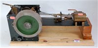 Lot 49 - A home made scratch built horizontal steam...