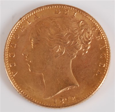 Lot 2034 - Great Britain, 1872 gold full sovereign,...