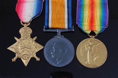Lot 45 - A WW I trio