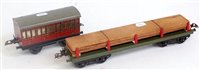 Lot 279 - Hornby 1934-41 LMS No. 1 suburban coach slight...