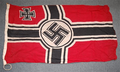 Lot 314 - A German Kriegsmarine battle flag