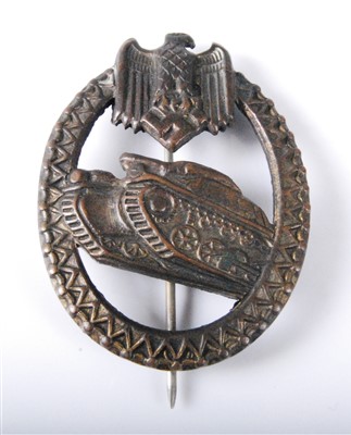 Lot 175 - A German Panzer Assault badge.
