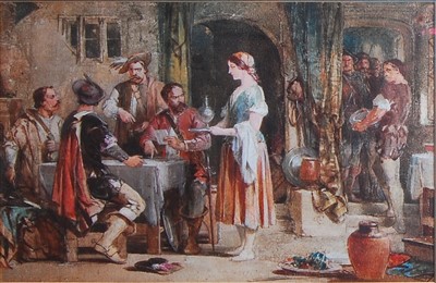 Lot 1447 - George Cattermole (1800-1868) - The Silent...