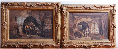 Lot 1450 - George Cattermole (1800-1868) - Brigands...
