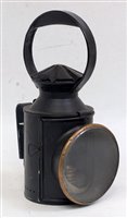 Lot 88 - An LNER mid 20th century locomotive hand lamp...