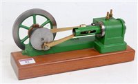 Lot 92 - A Clarkson live steam horizontal mill engine,...